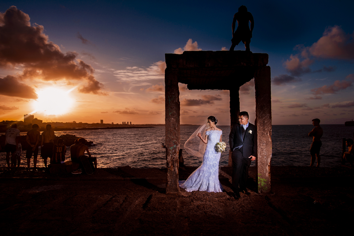Casamento na praia no Ceará