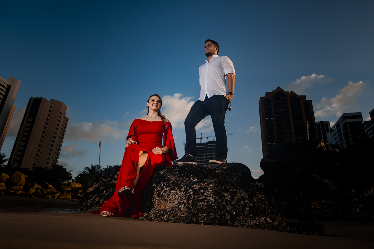 Ensaio casamento na praia Fortaleza