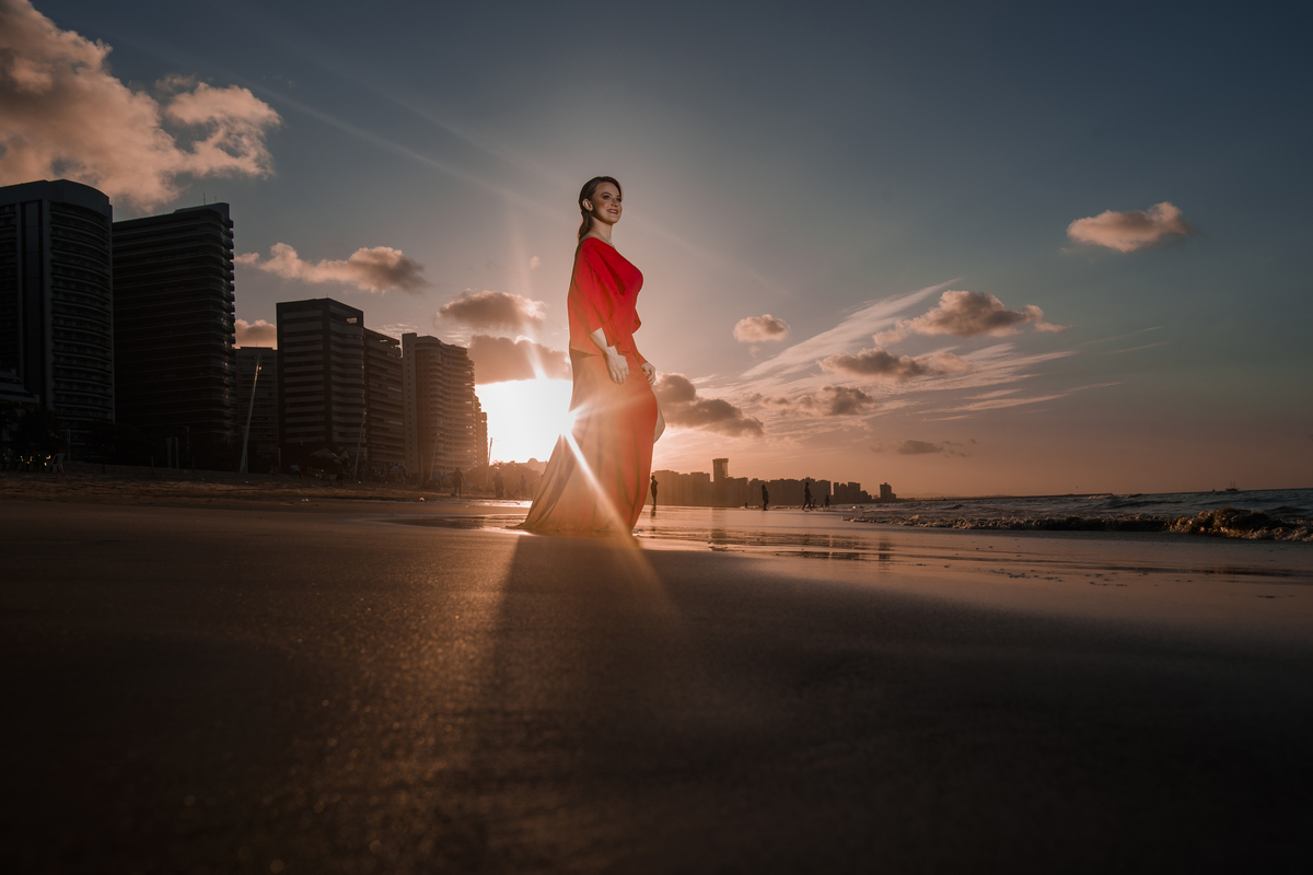 Ensaio casamento na praia Fortaleza