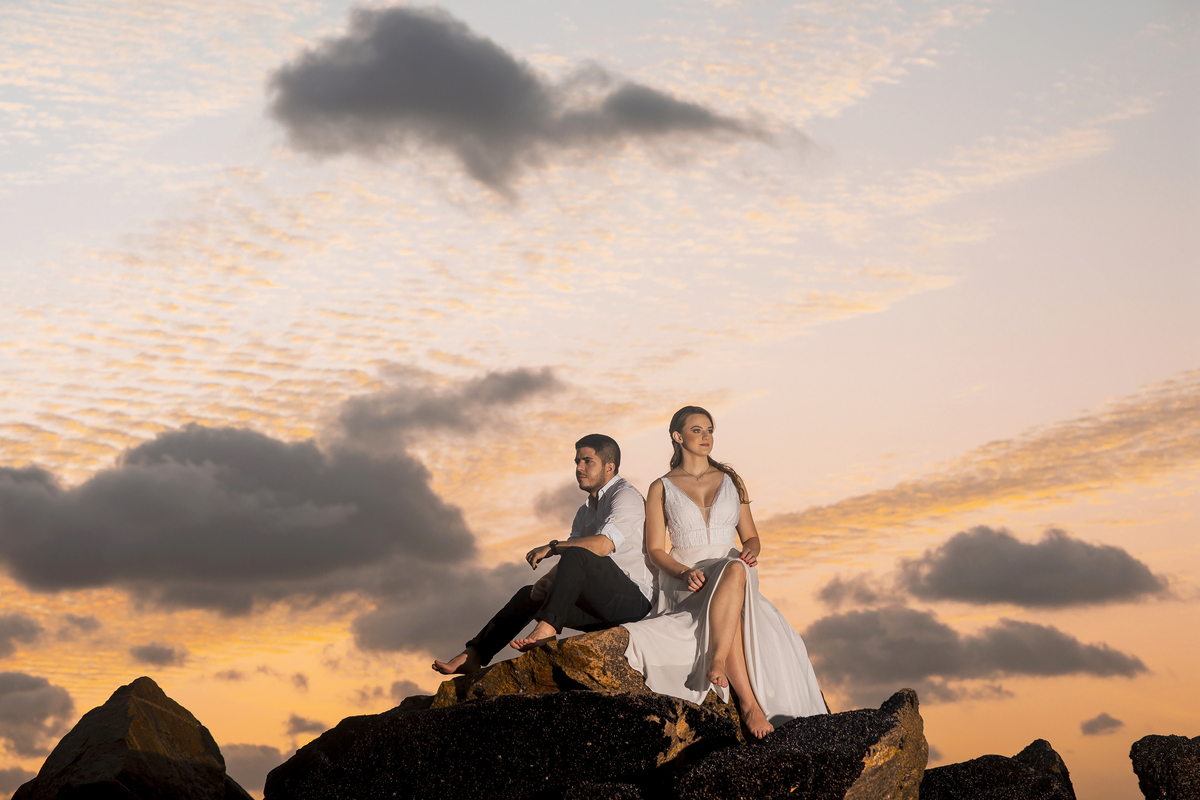 Ensaio casamento na praia Fortaleza
