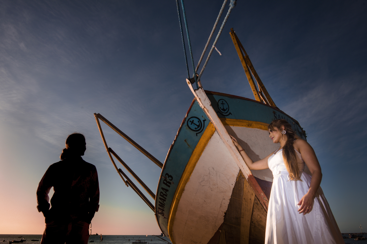 Ensaio casamento na praia em Fortaleza