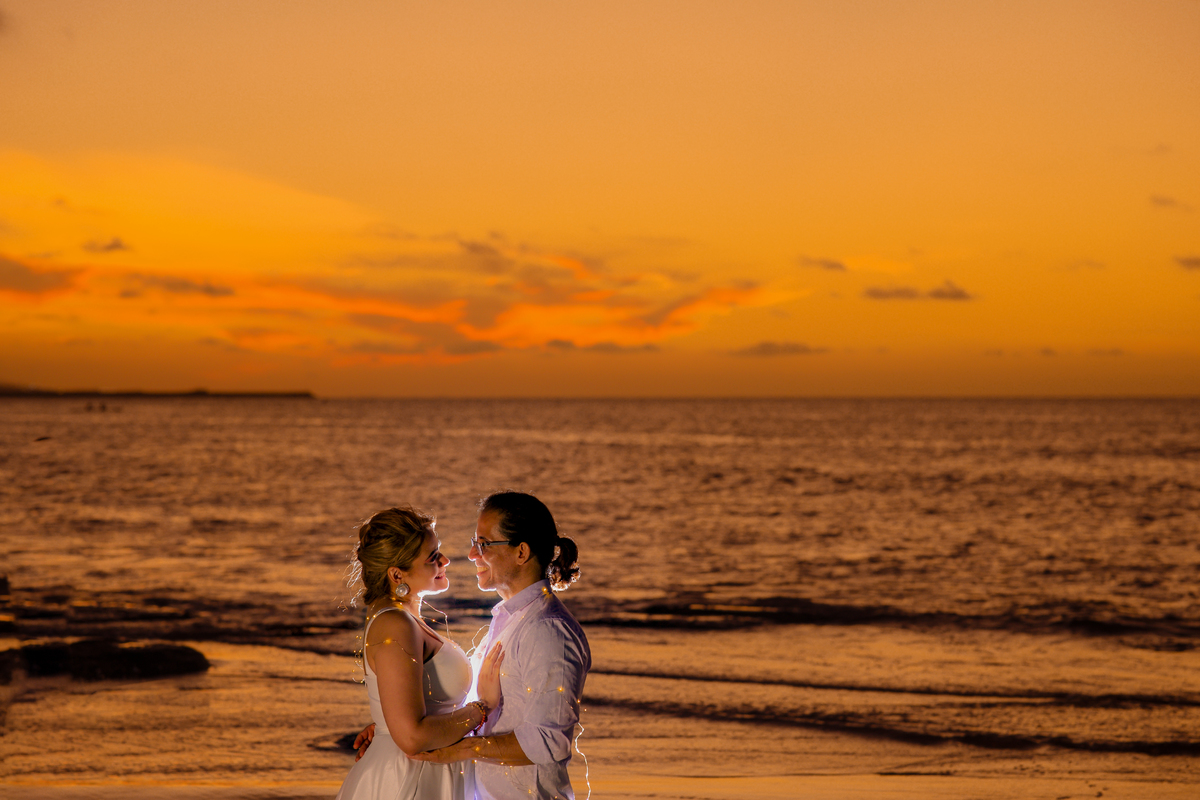 Ensaio casamento na praia em Fortaleza