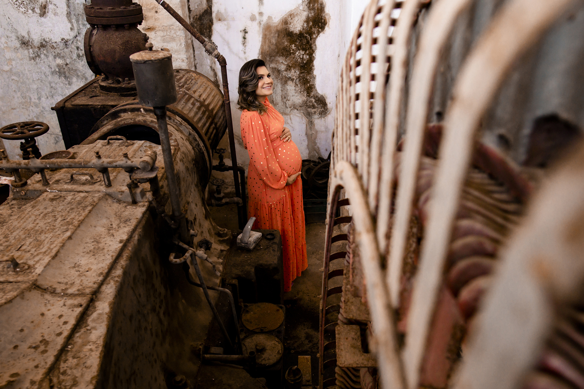 Ensaio gravida Fortaleza