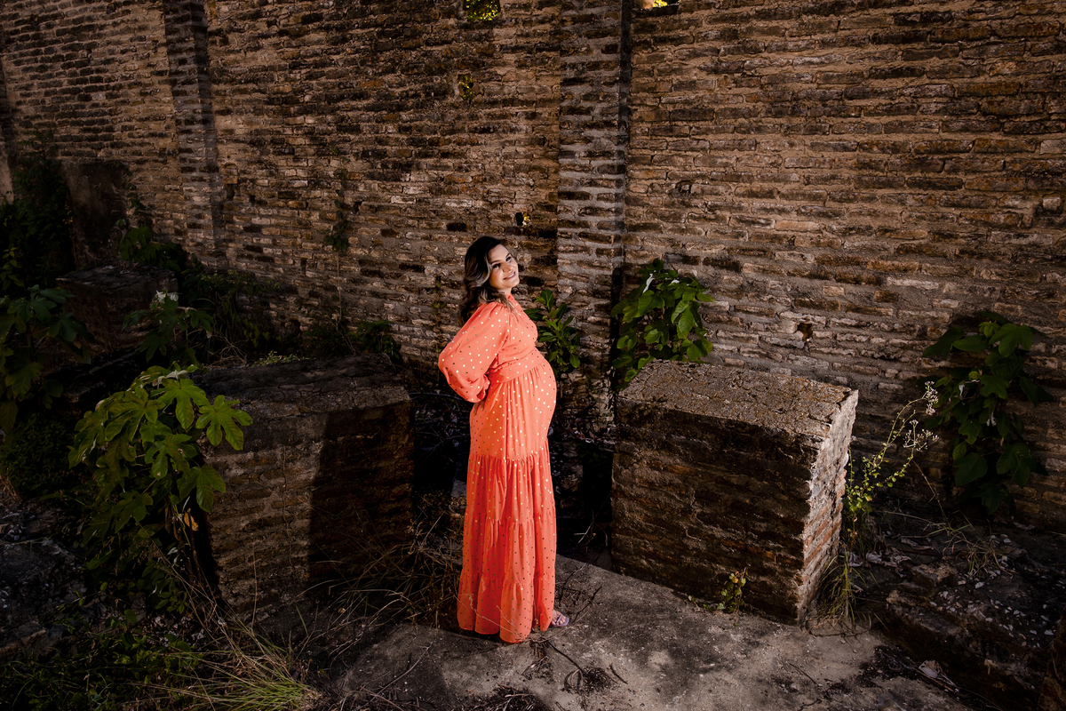 Ensaio gravida Fortaleza