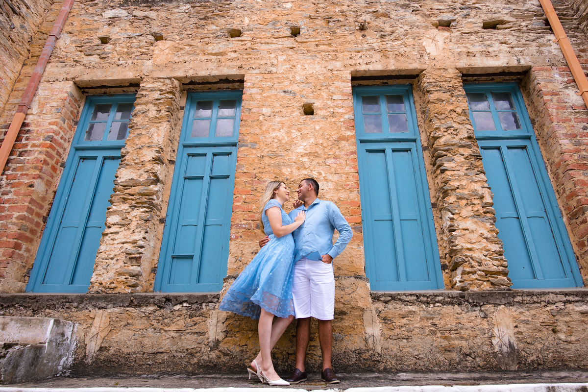 Ensaio noivos realizado na serra de Guaramiranga