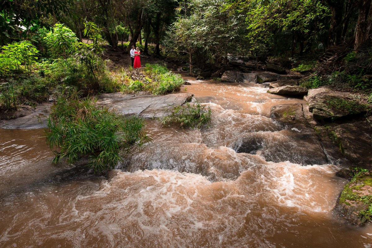 Ensaio noivos realizado na serra de Guaramiranga