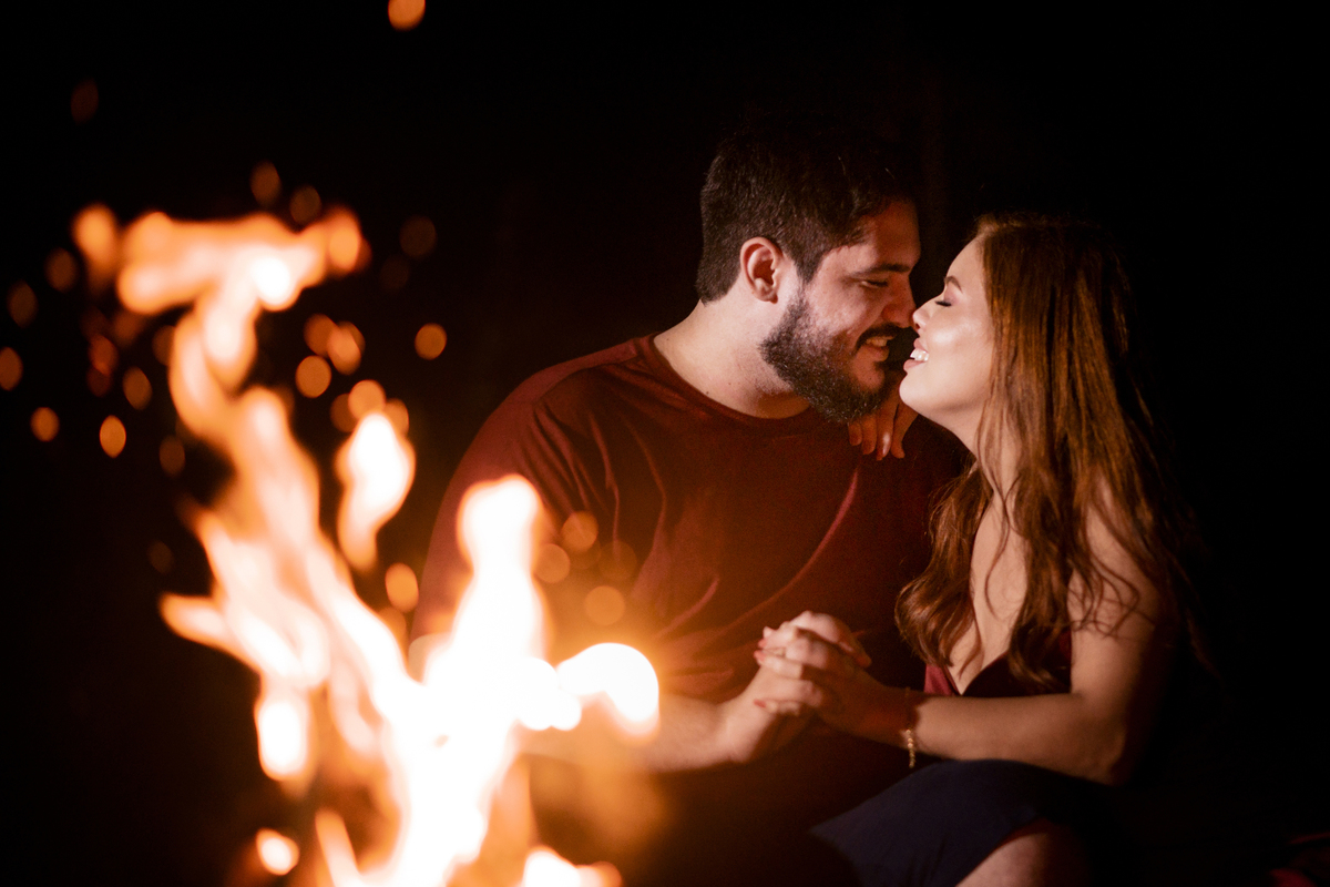 Ensaio fotografico casamento no campo