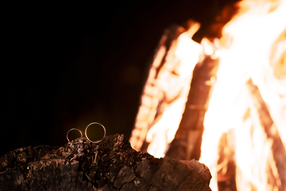Ensaio fotografico casamento no campo
