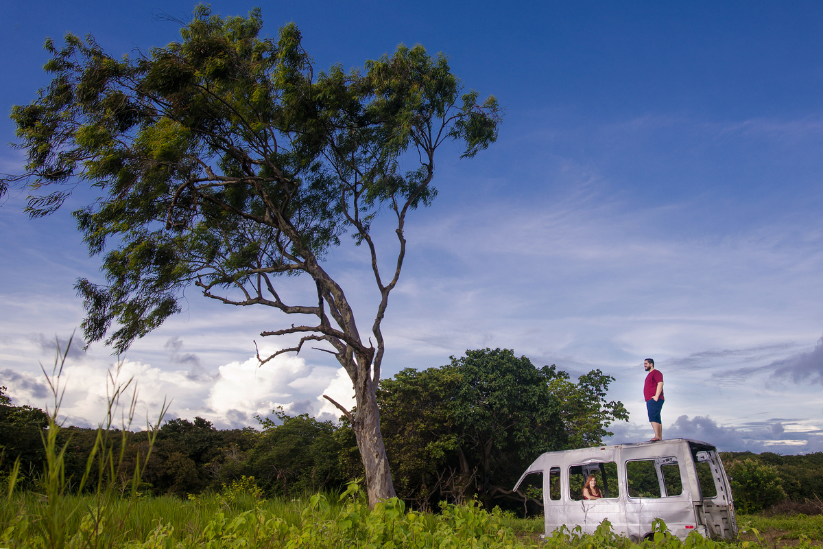 Ensaio fotografico casamento no campo