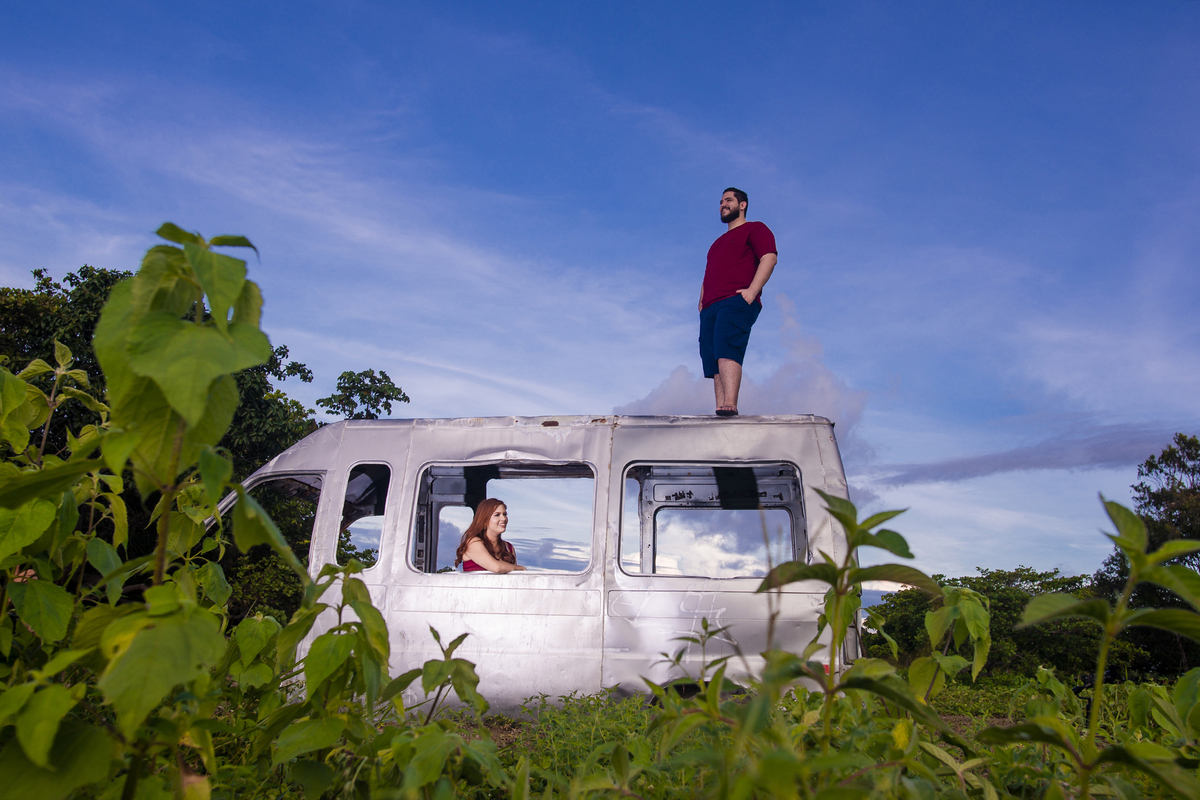 Ensaio fotografico casamento no campo