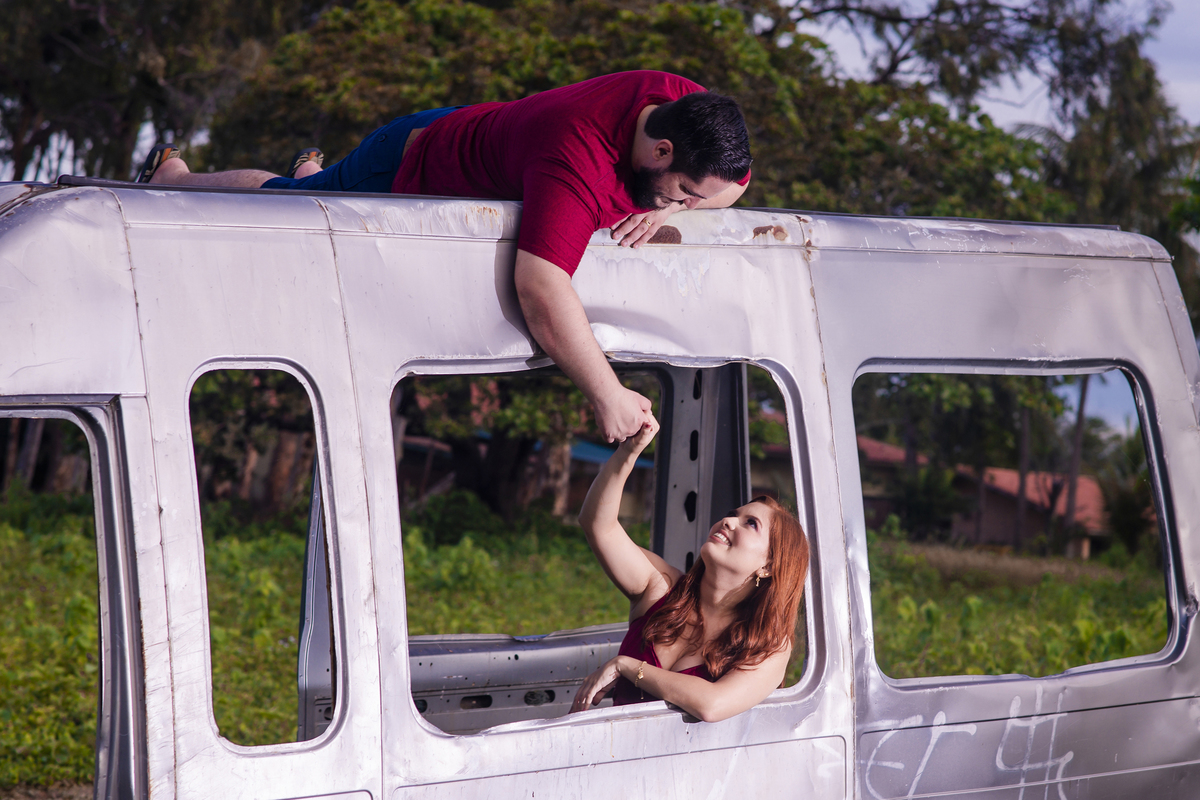 Ensaio fotografico casamento no campo