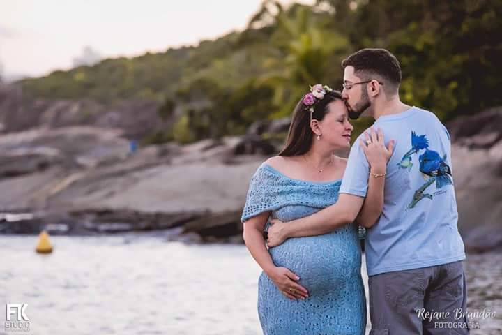FK studio - ensaio gestante - a espera de Isabela - Guarapari ES