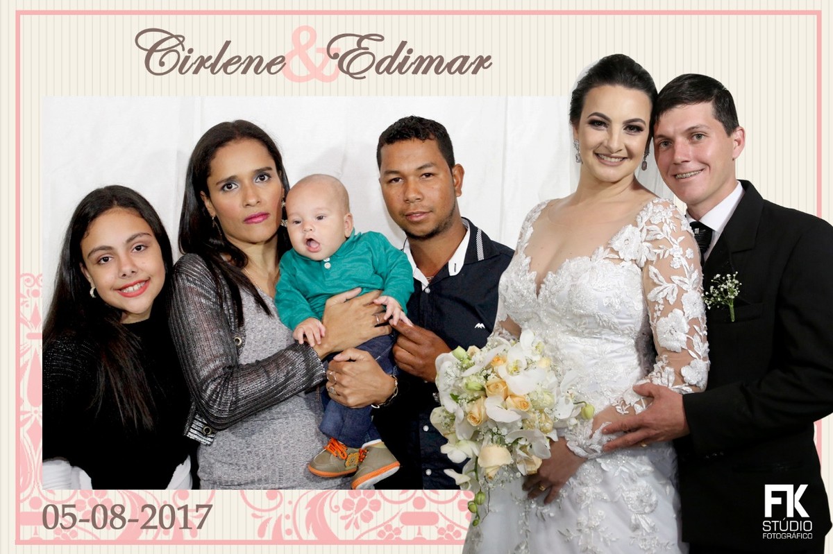 FOTO NA HORA - FK Studio - Guarapari ES - Fotografos de Gurapari - Cirlene e Edimar