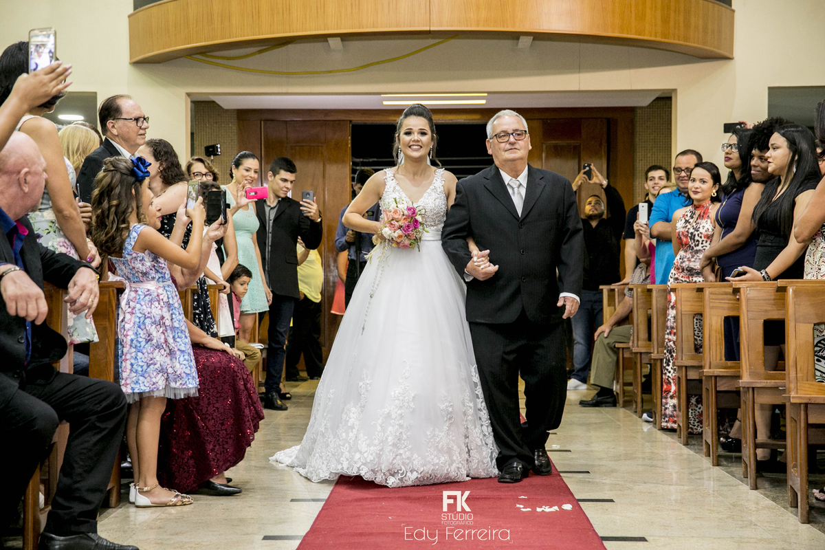 Giana e Hailson - Matriz São Pedro Guarapari - Carlos Avanci - Edy Ferreira - Fotografos de Guarapari