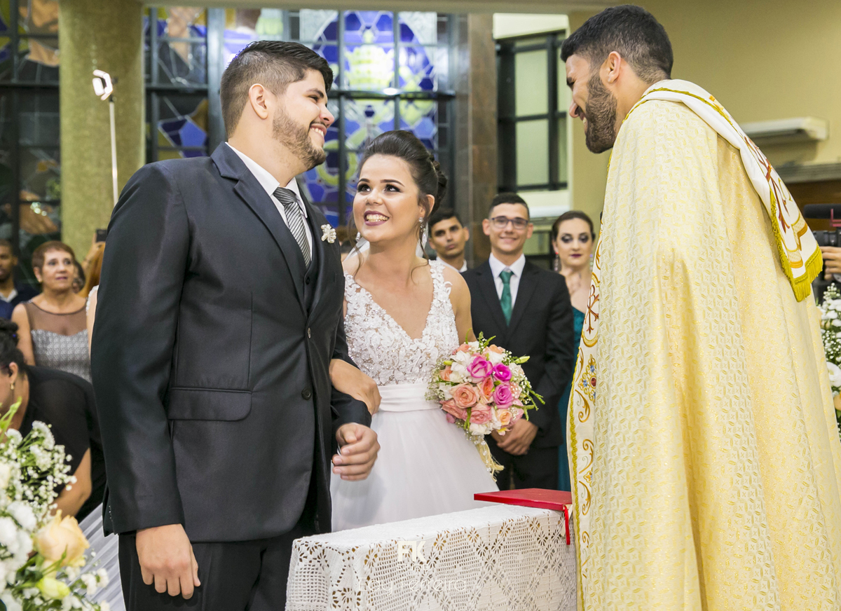 Giana e Hailson - Matriz São Pedro Guarapari - Carlos Avanci - Edy Ferreira - Fotografos de Guarapari