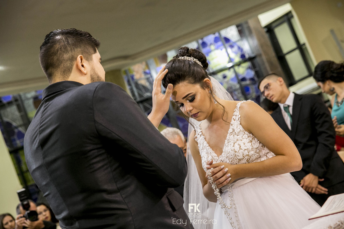 Giana e Hailson - Matriz São Pedro Guarapari - Carlos Avanci - Edy Ferreira - Fotografos de Guarapari