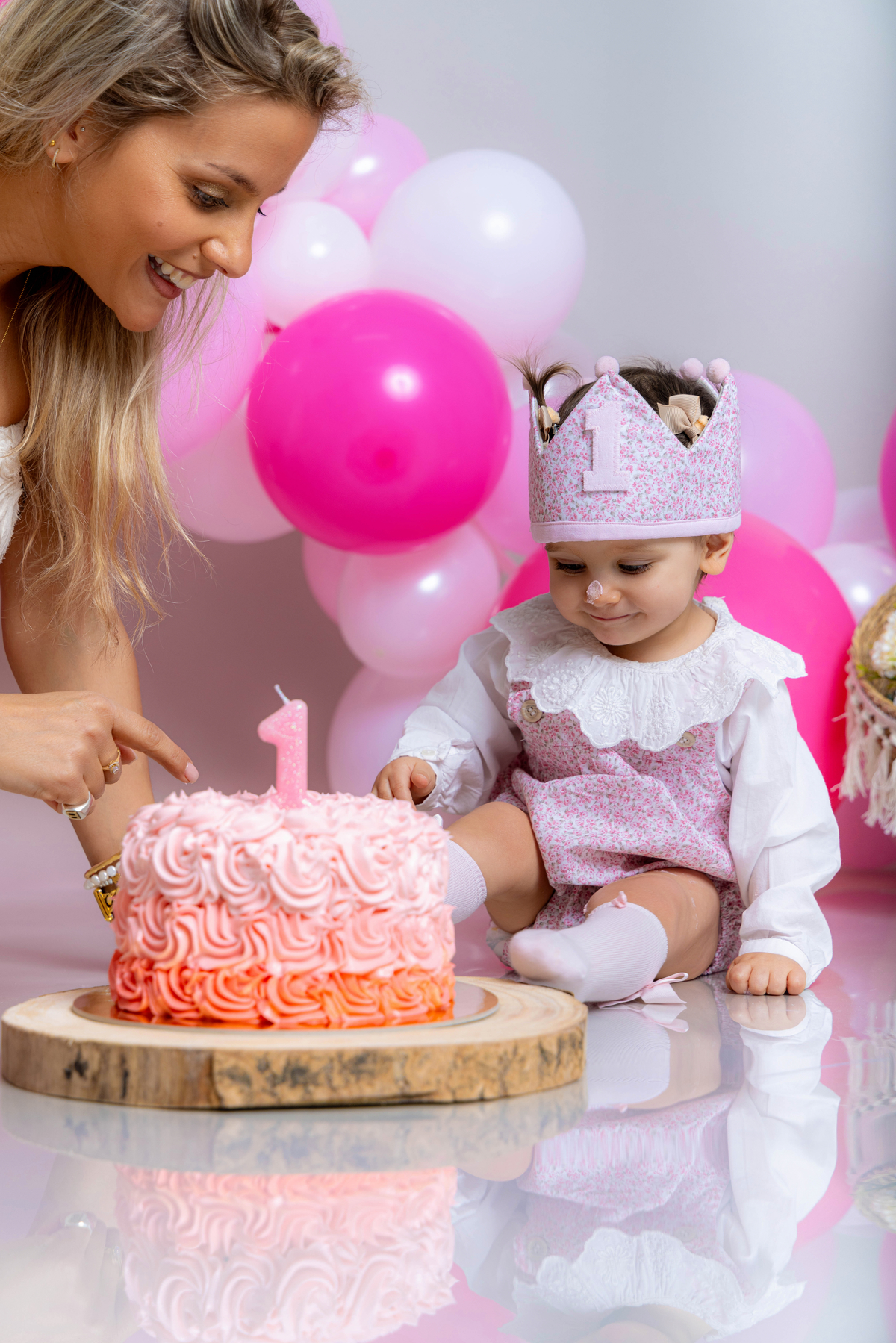 bolo de aniversário degrade