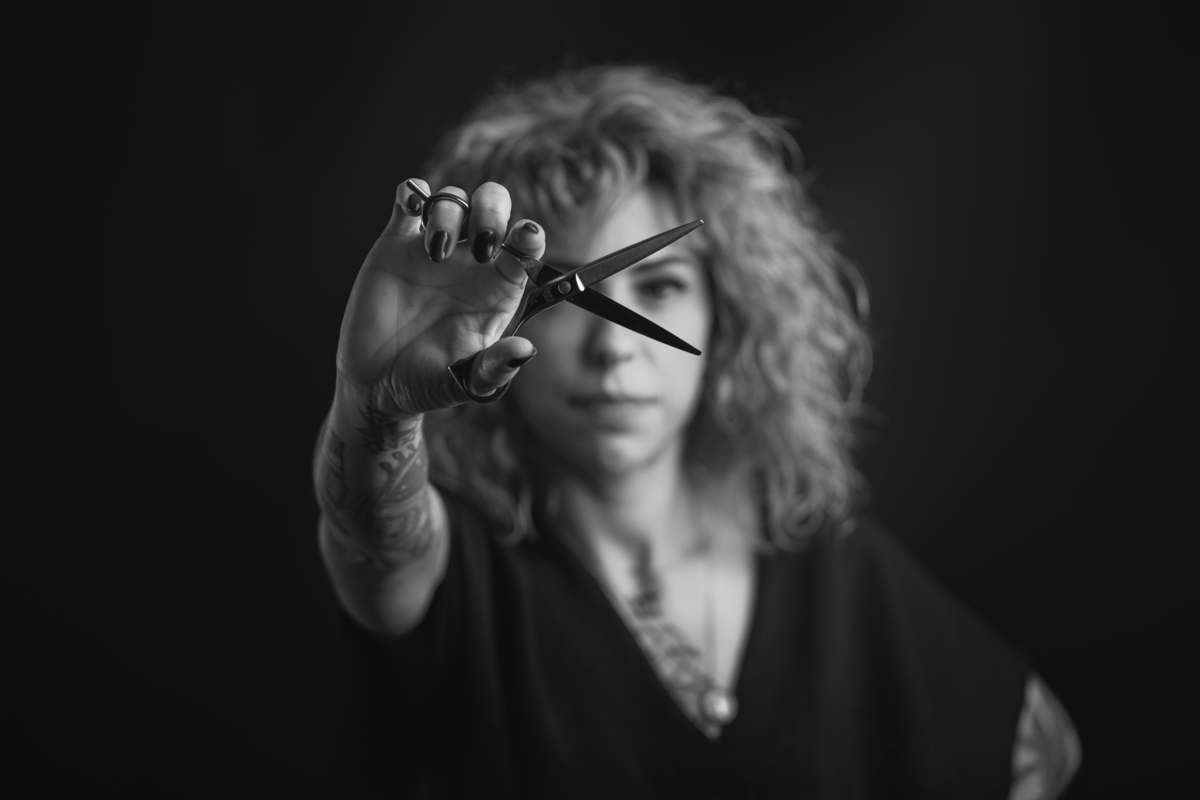 Fotografia em preto e branco