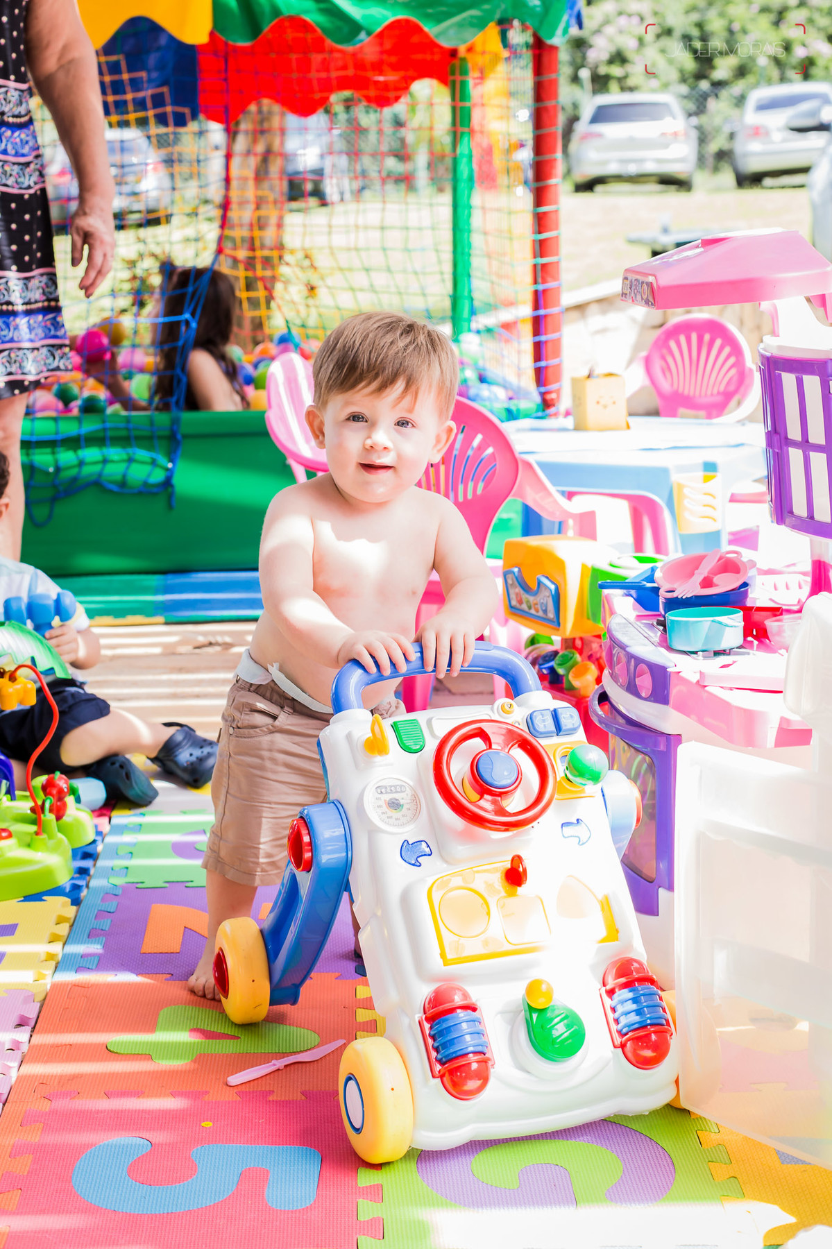Fotografia de Aniversário Infantil Chácara Tavares Campinas SP 