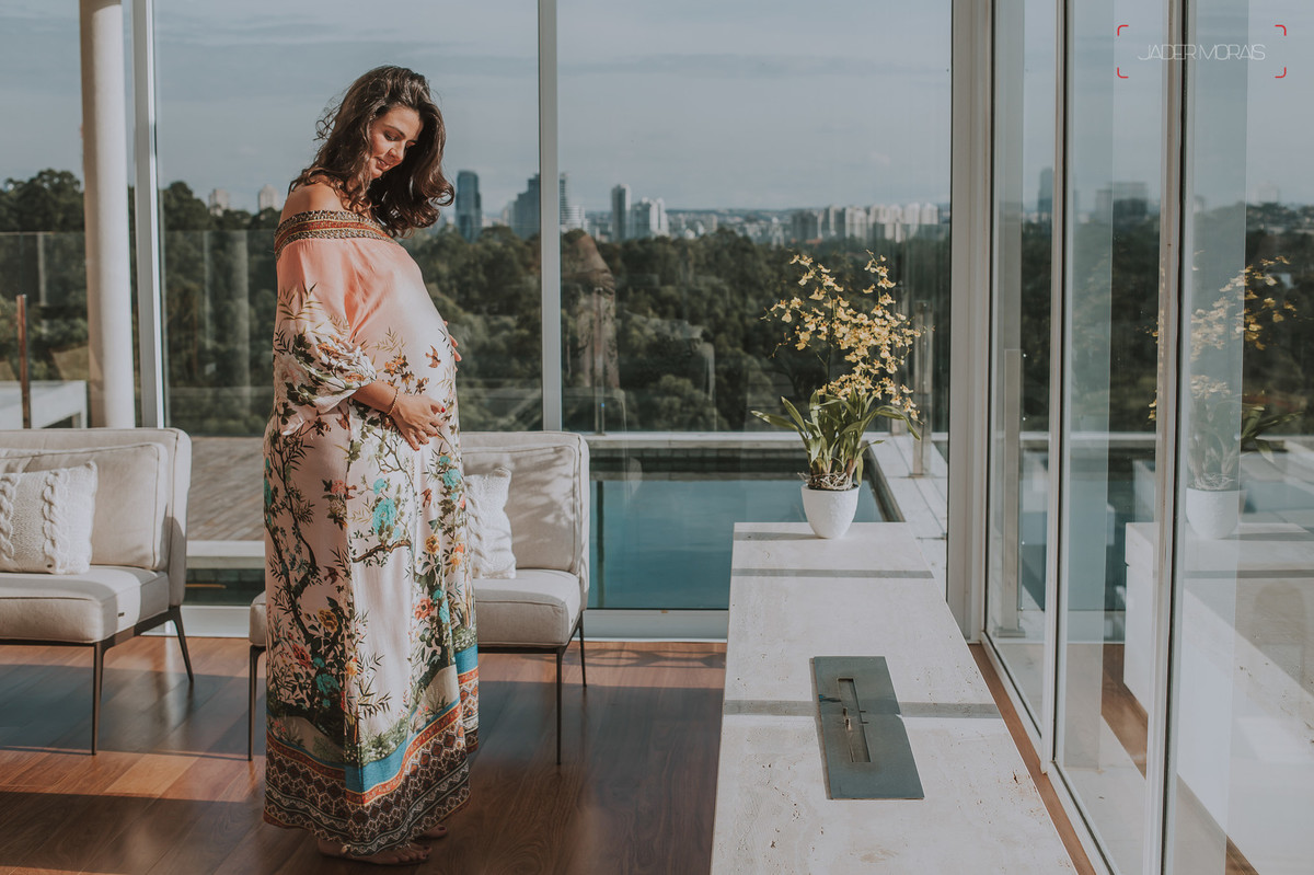 Fotografia de Gestante Santana do Parnaíba SP