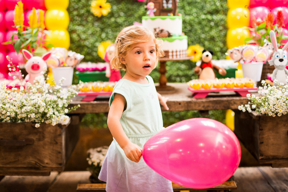Fotografia de Aniversário Infantil Chácara Piuí Vinhedo SP