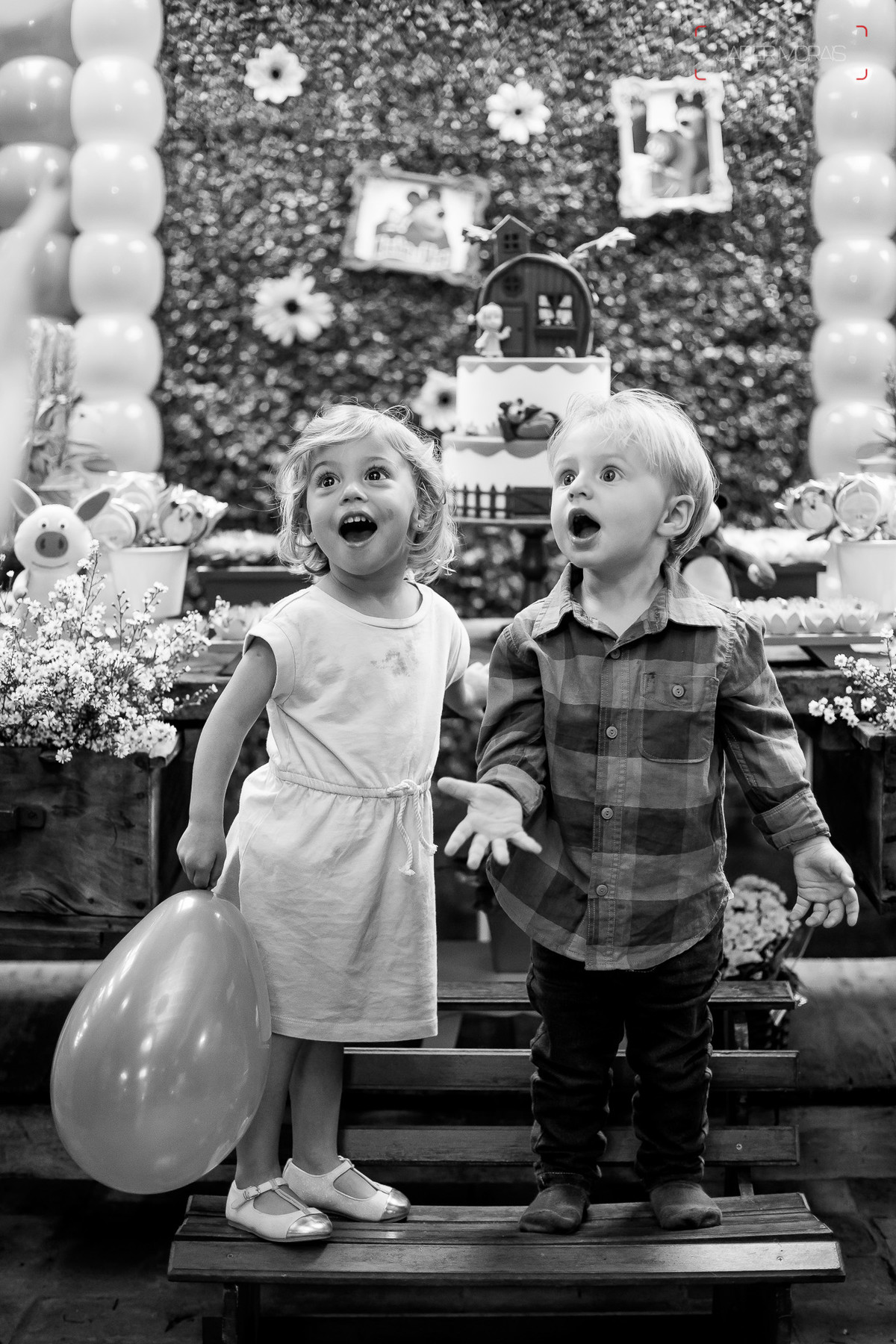 Fotografia de Aniversário Infantil Chácara Piuí Vinhedo SP