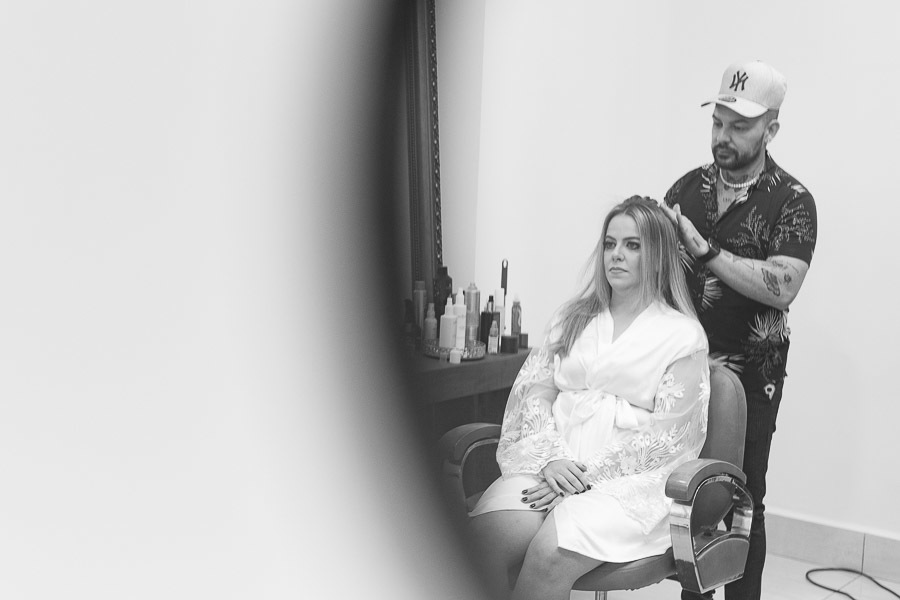 Making of da noiva Le Beauté Coiffeur Americana SP