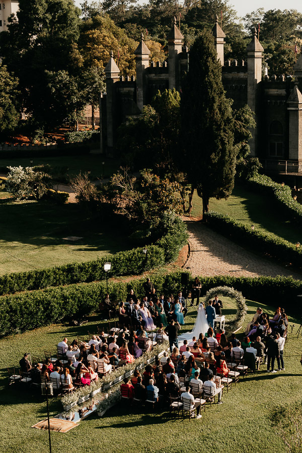 Casamento épico Glória e Mateus no Castelo dos Vinhais em Vinhedo SP