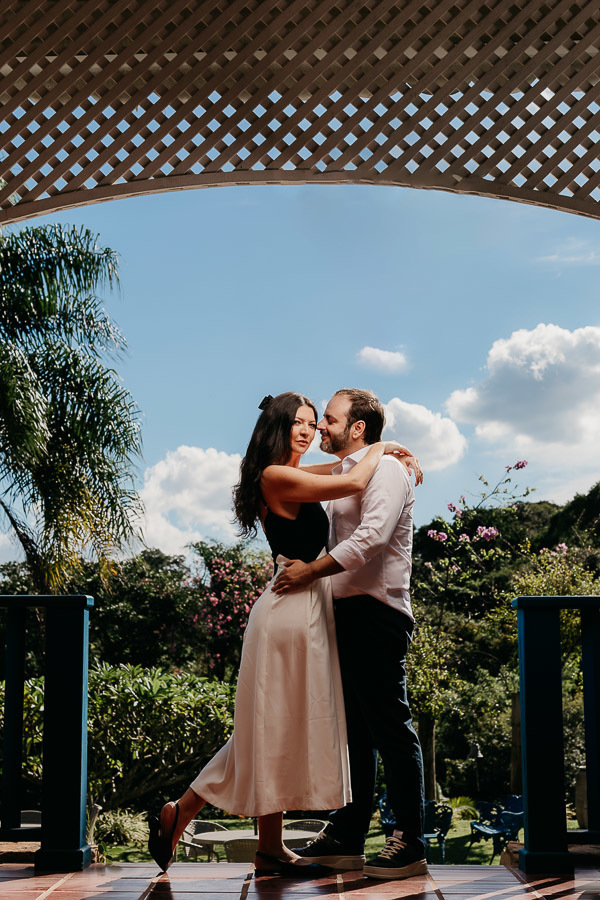 Ensaio Pré Wedding do casal Claudiane e Ricardo na Fazenda da Mata em Itatiba SP