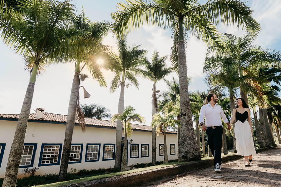Ensaio Pré Wedding do casal Claudiane e Ricardo na Fazenda da Mata em Itatiba SP