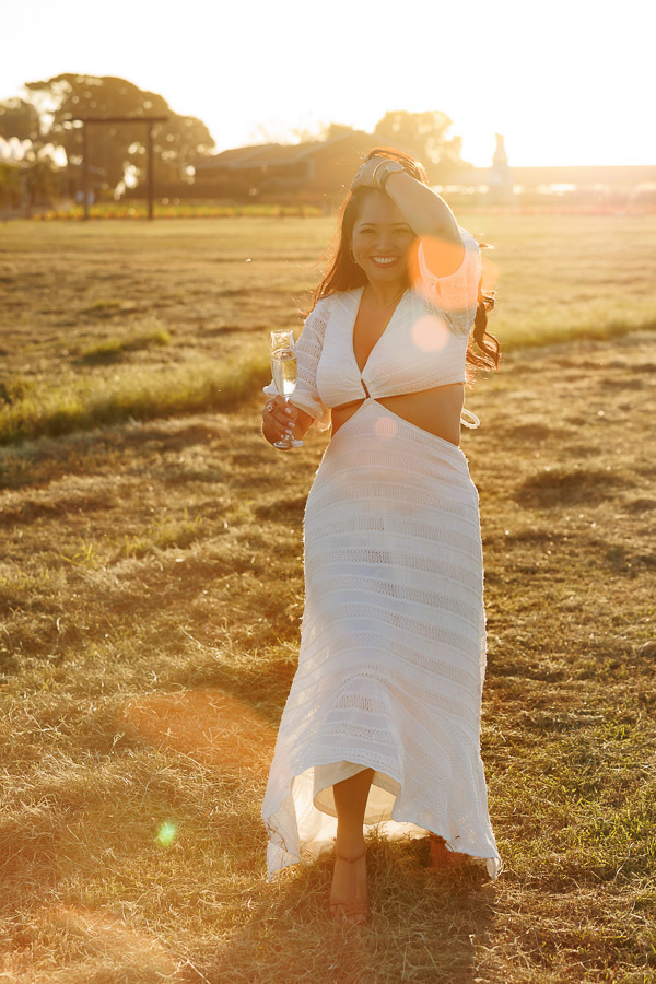 ensaio externo de aniversario de 40 anos em Holambra SP Gisele Shiraga