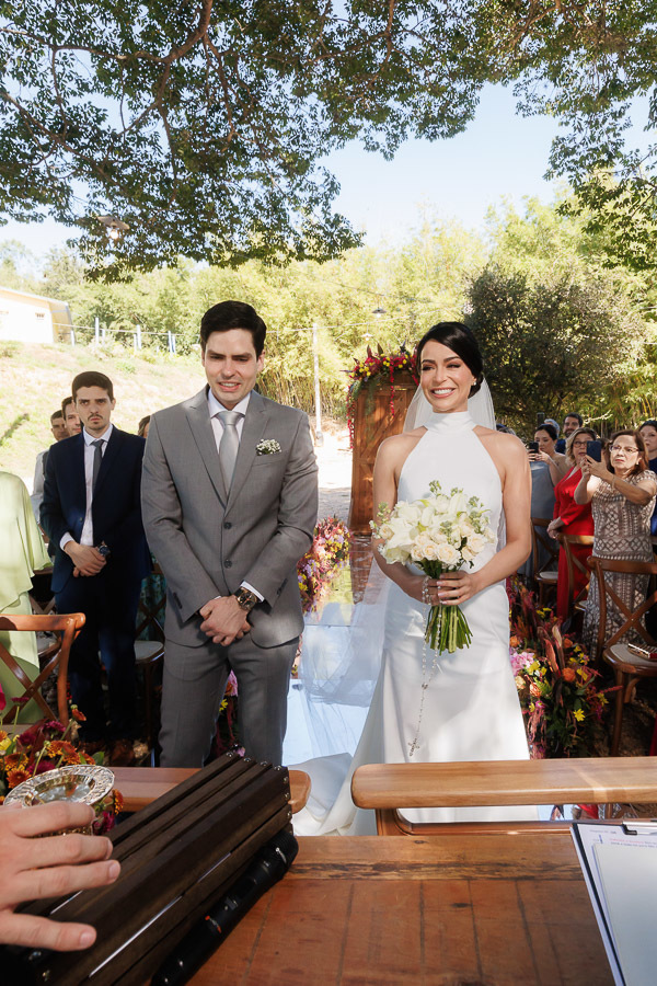 Mini Wedding sob o Jatobá no Restaurante Vila Paraíso em Campinas SP