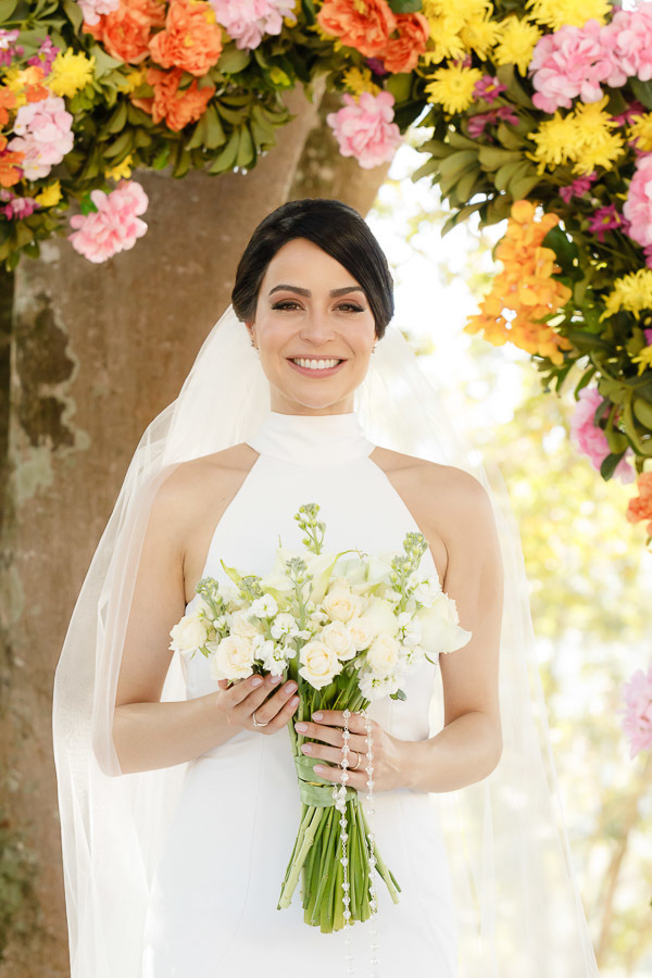 Mini Wedding sob o Jatobá no Restaurante Vila Paraíso em Campinas SP