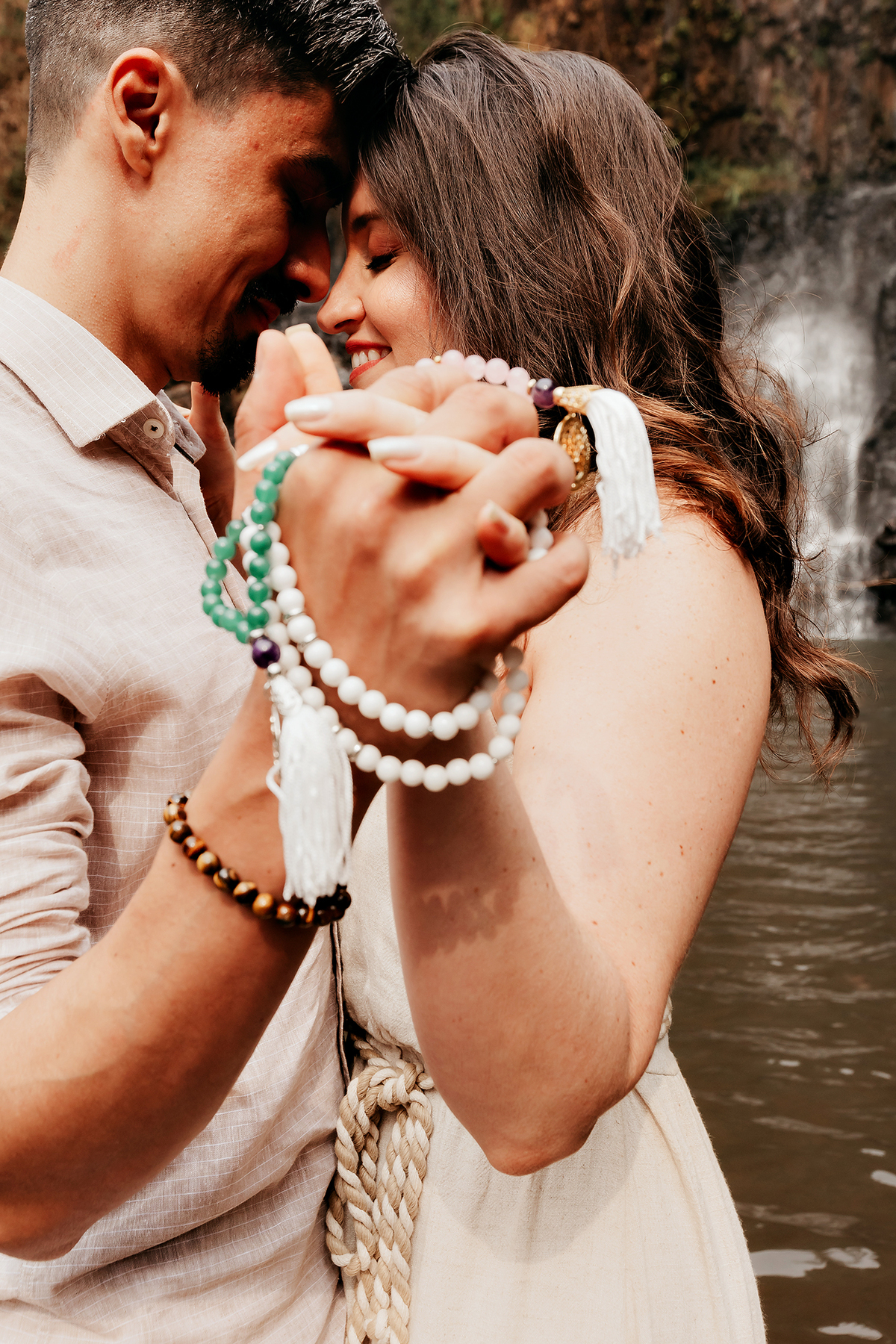 Ensaio pré wedding Cachoeira do Astor em Brotas SP