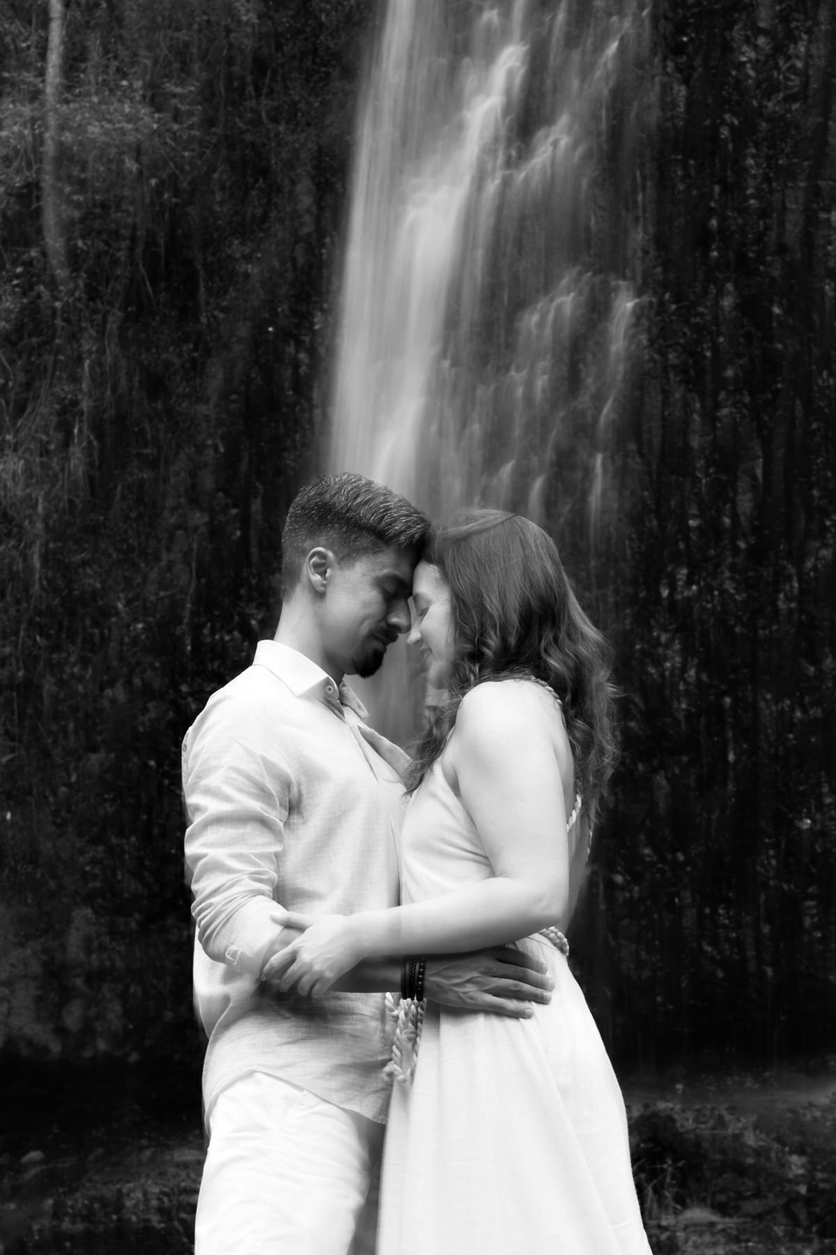 Ensaio pré wedding Cachoeira do Astor em Brotas SP