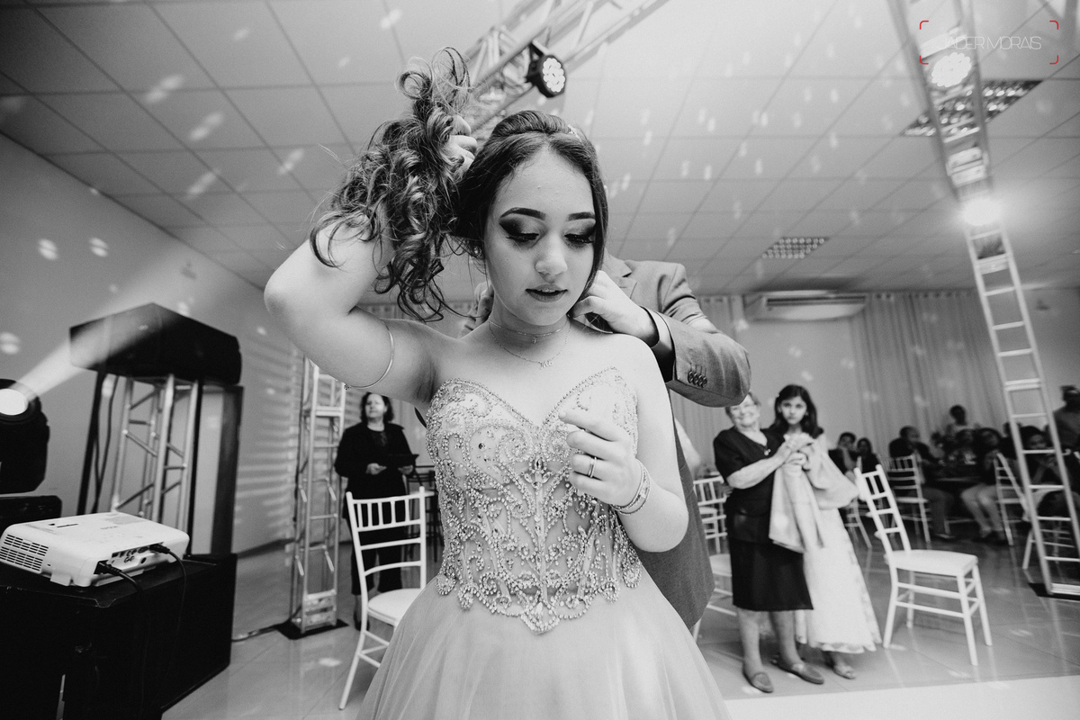 Fotografia de Aniversário Debutante Espaço Bazilia Couto Eventos Hortolandia SP 