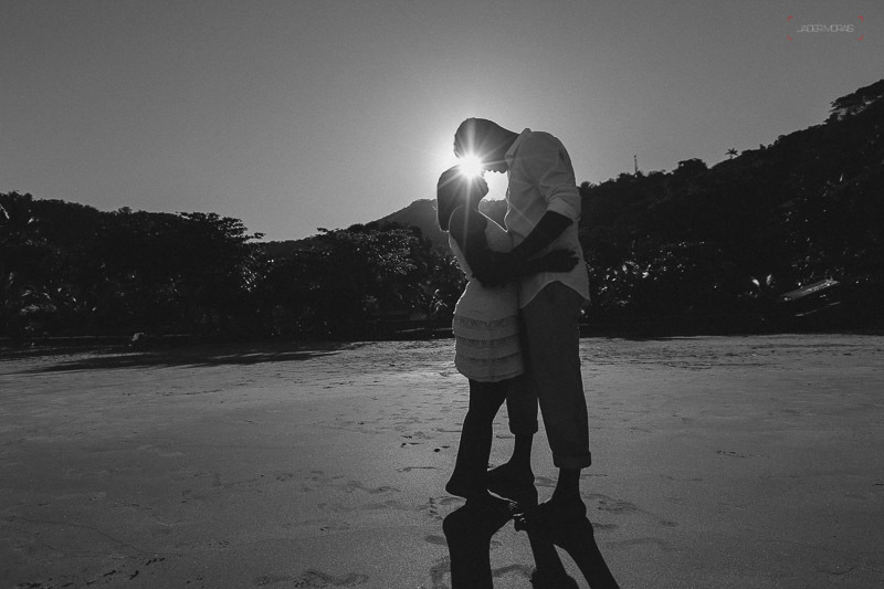 Ensaio de Casal Praia de Perequê Açu Ubatuba SP 