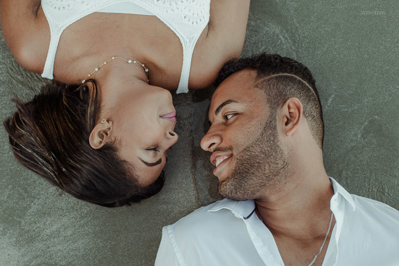 Ensaio de Casal Praia de Perequê Açu Ubatuba SP 