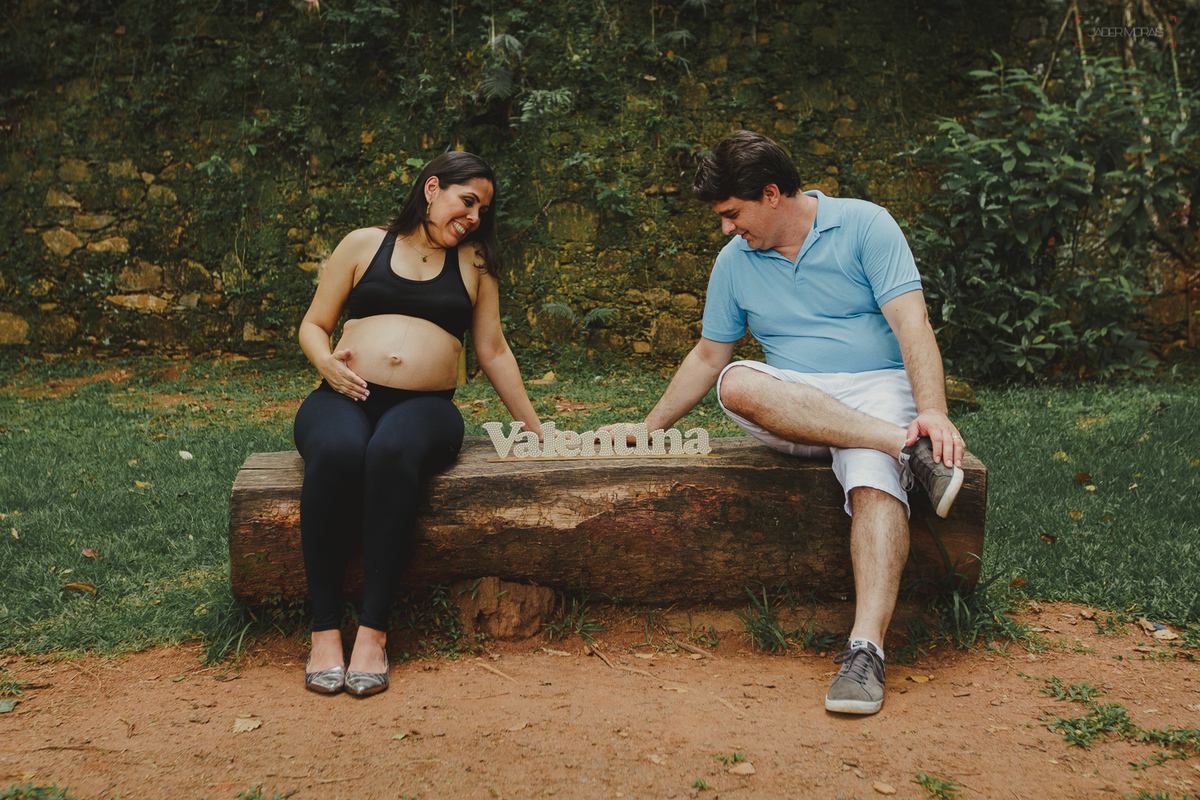 Fotografia de Gestante Parque Ecológico Campinas SP