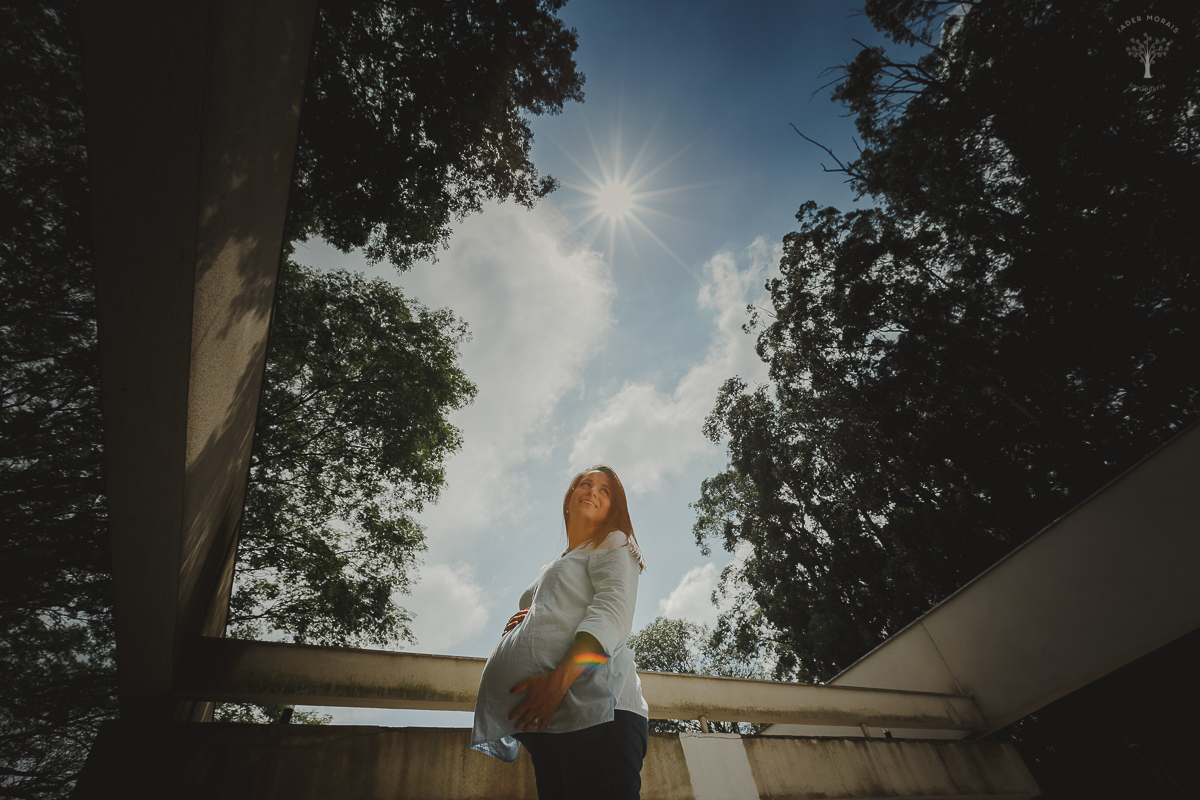 Fotografia de Gestante Parque Ibirapuera São Paulo SP