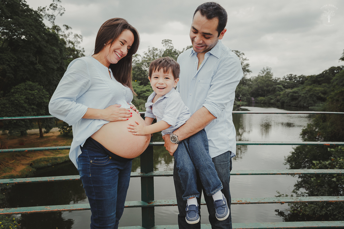 Fotografia de Gestante Parque Ibirapuera São Paulo SP