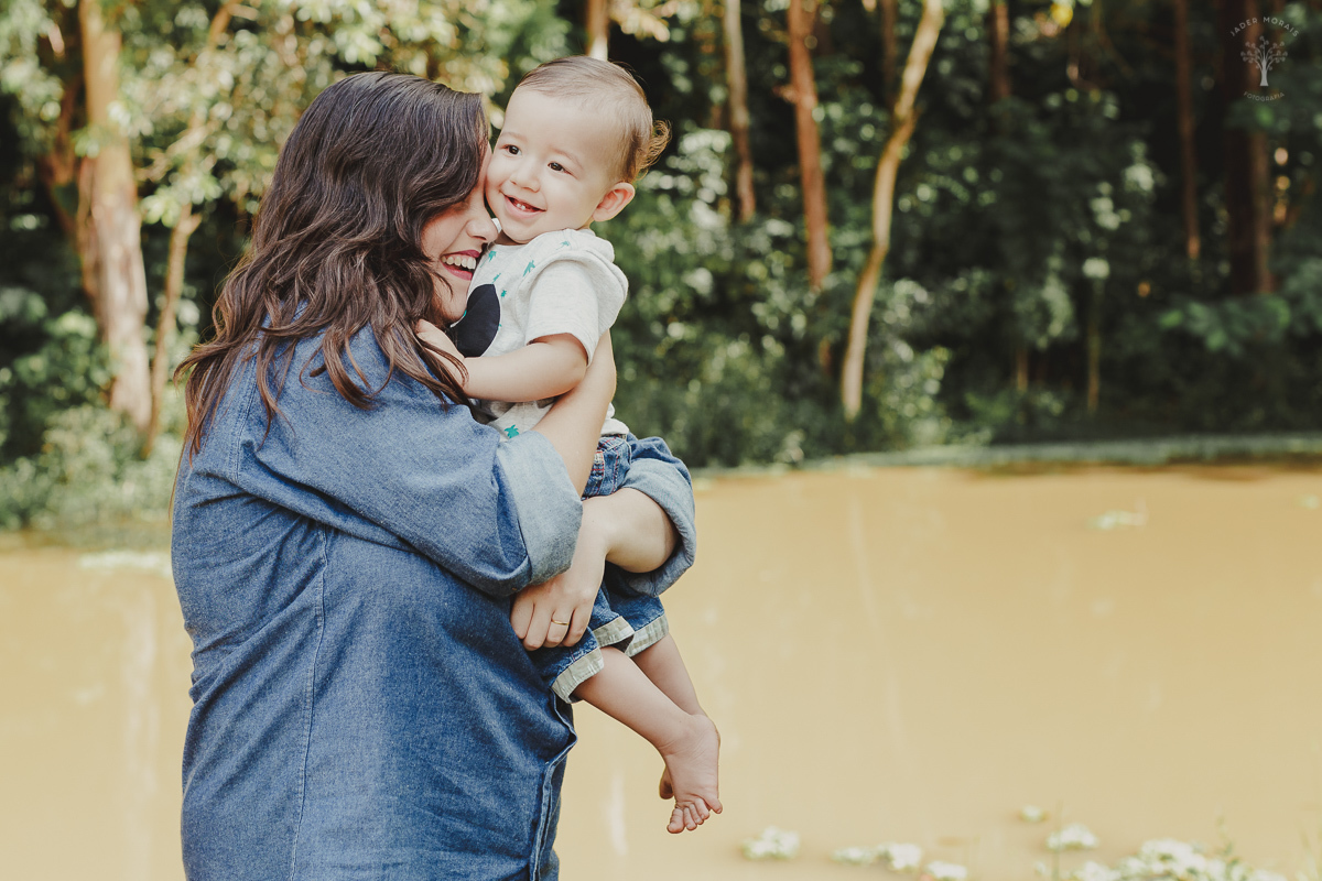 Fotografia de Família Swiss Parque Jardim Botânico Campinas SP 