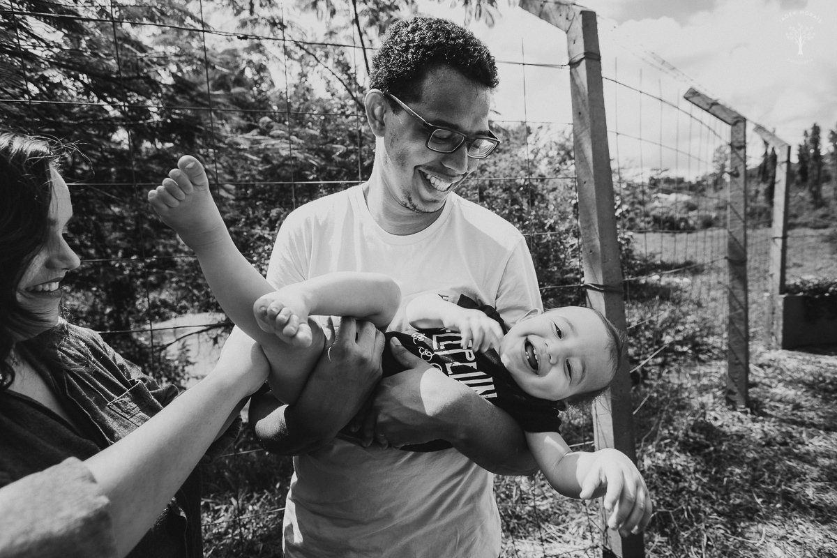 Fotografia de Família Swiss Parque Jardim Botânico Campinas SP 