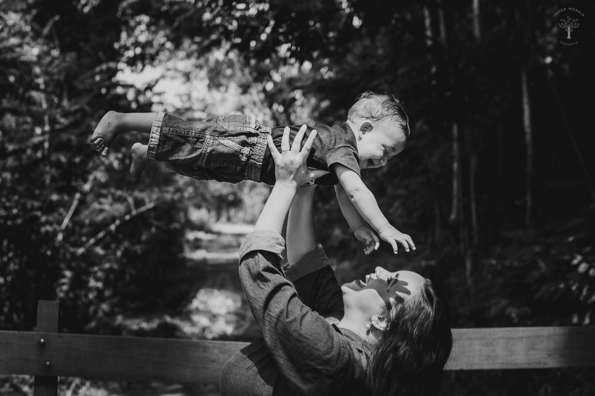 Fotografia de Família Swiss Parque Jardim Botânico Campinas SP 