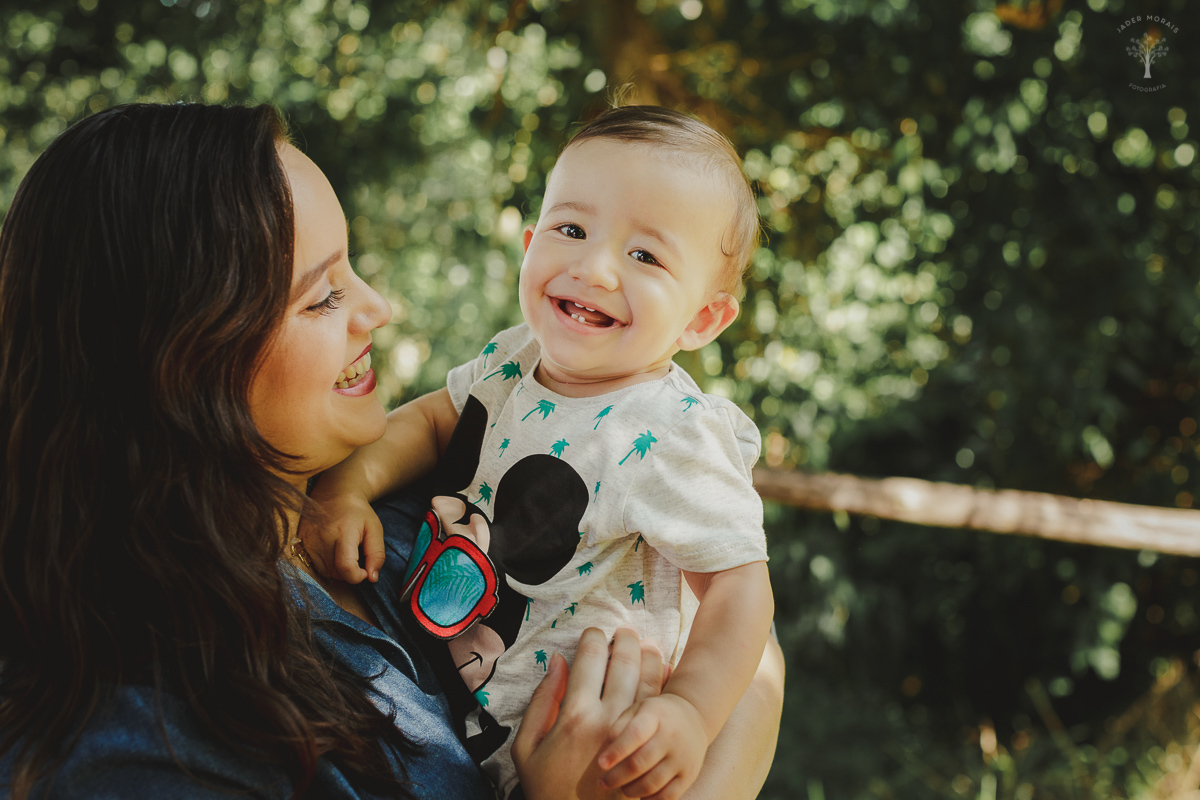 Fotografia de Família Swiss Parque Jardim Botânico Campinas SP 