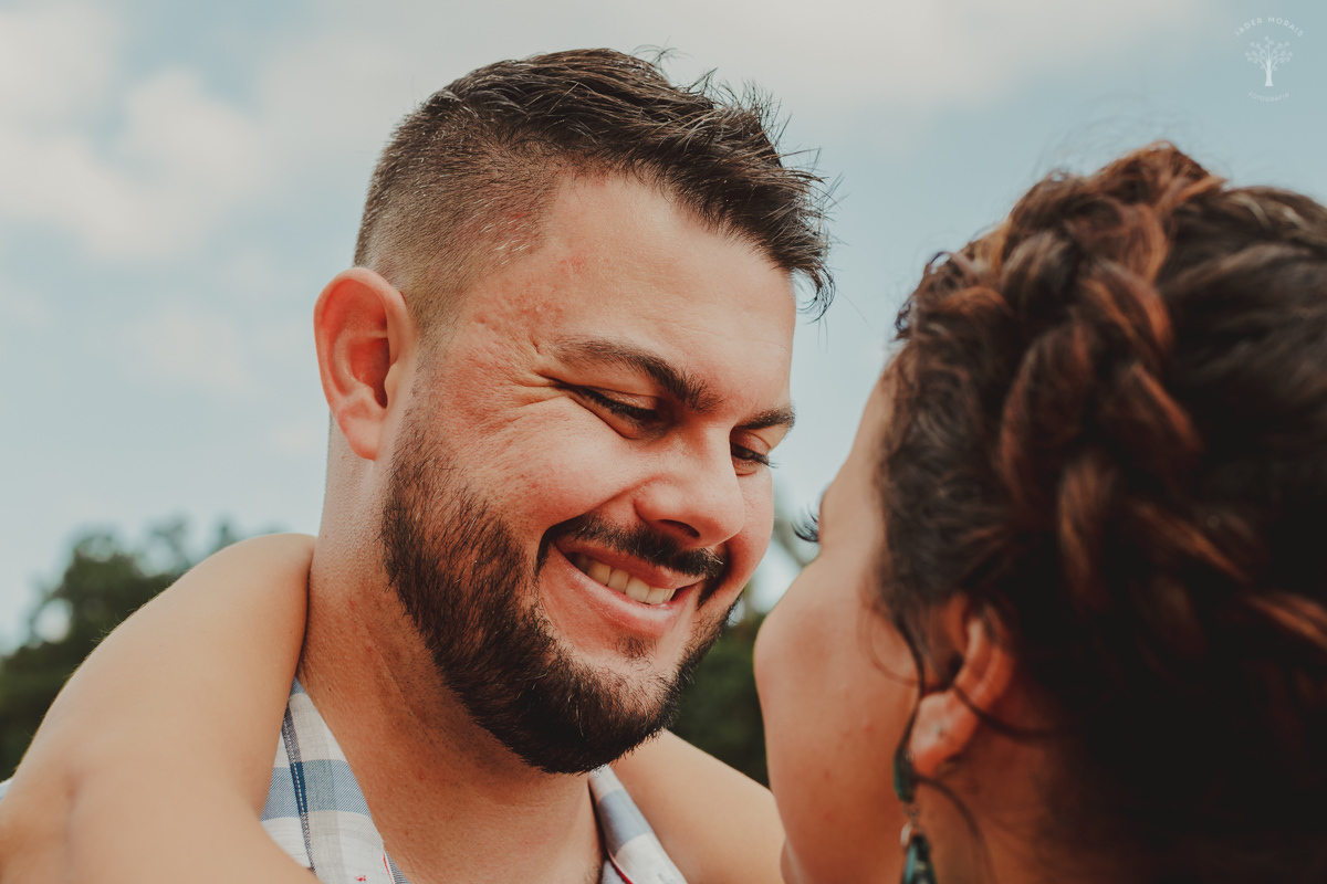 Ensaio de Casal Praia do Iporanga Guarujá SP