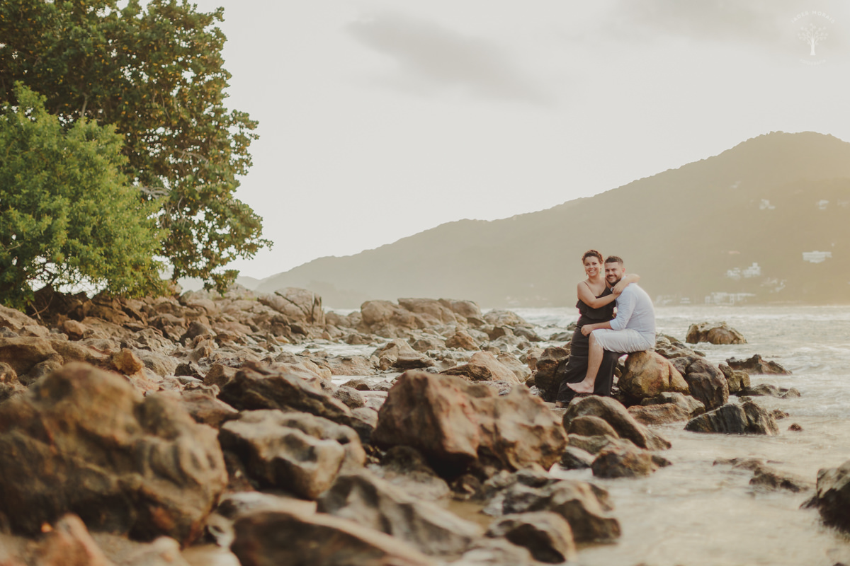 Ensaio de Casal Praia do Iporanga Guarujá SP