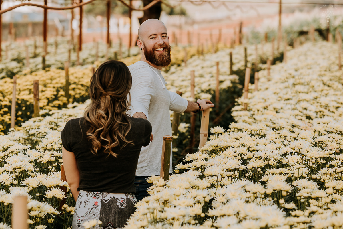 Ensaio de Casal Holambra Cidade das Flores SP
