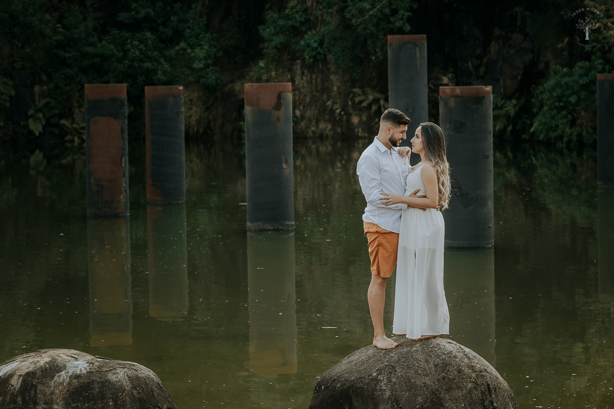 Ensaio de Casal Jardim Botânico Jundiaí SP