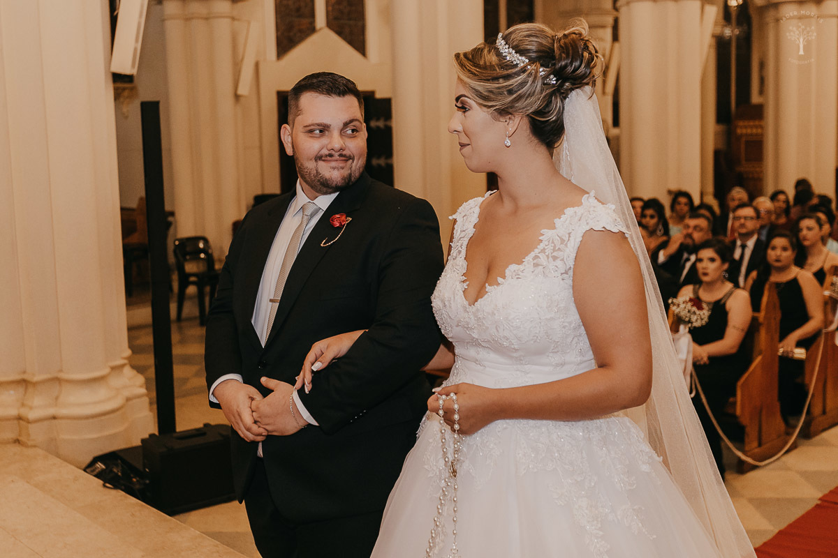Fotografia de Casamento Matriz São Sebastião Valinhos SP